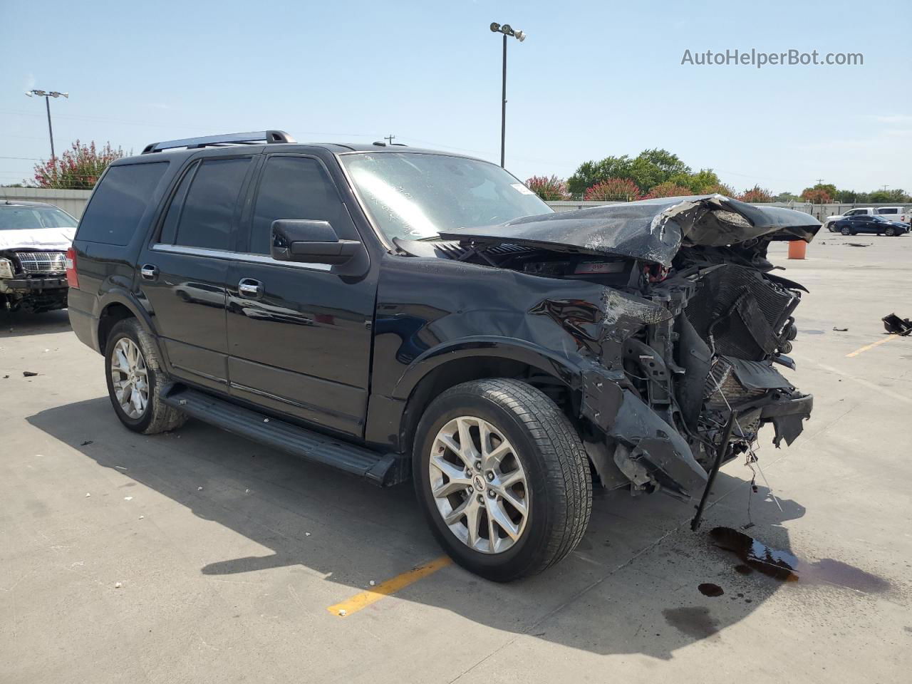 2017 Ford Expedition Limited Black vin: 1FMJU1KT7HEA80834