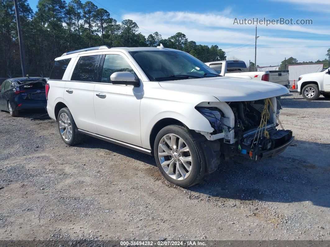 2018 Ford Expedition Limited White vin: 1FMJU1KT7JEA35964