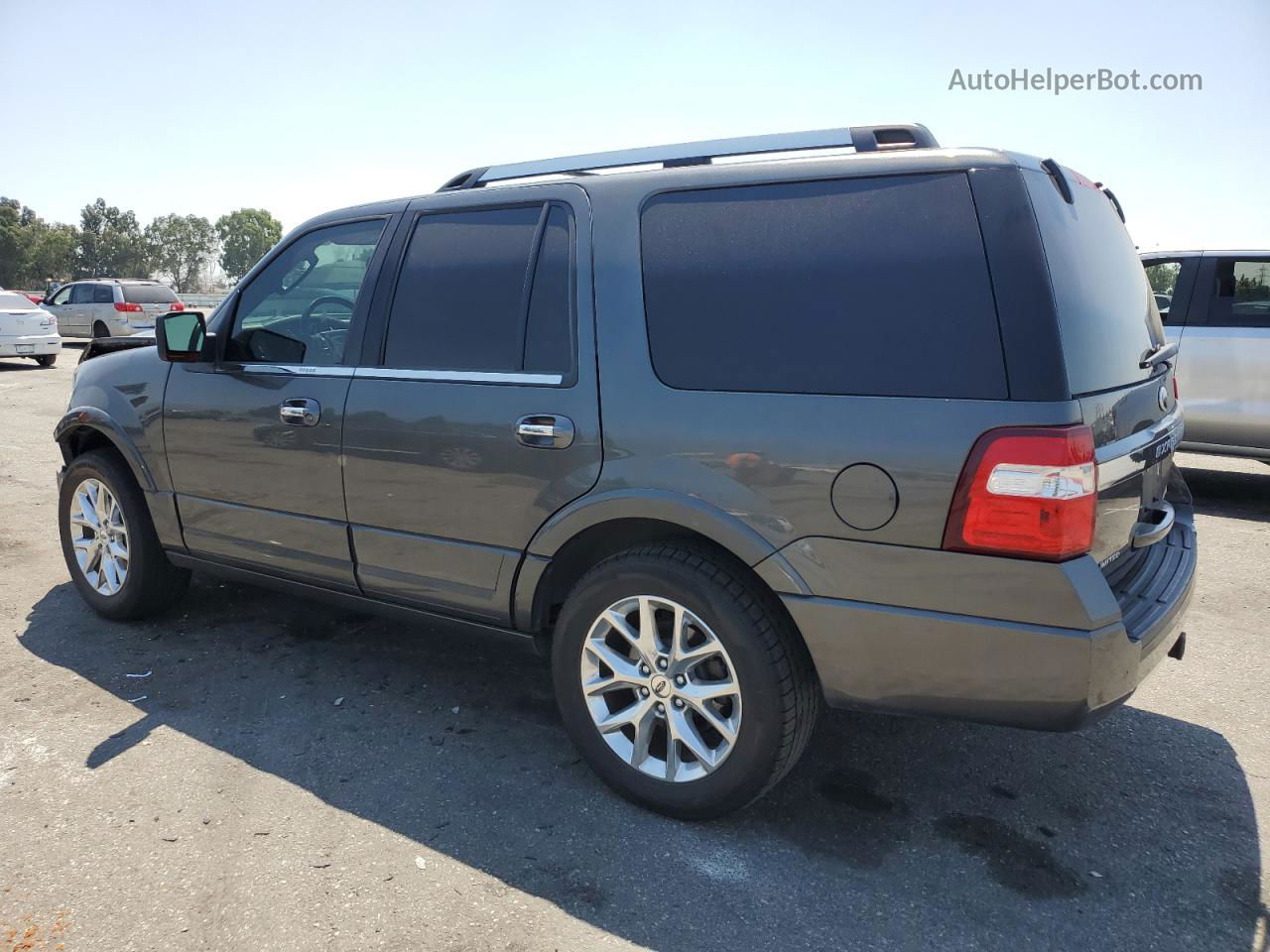 2016 Ford Expedition Limited Gray vin: 1FMJU1KT8GEF44745