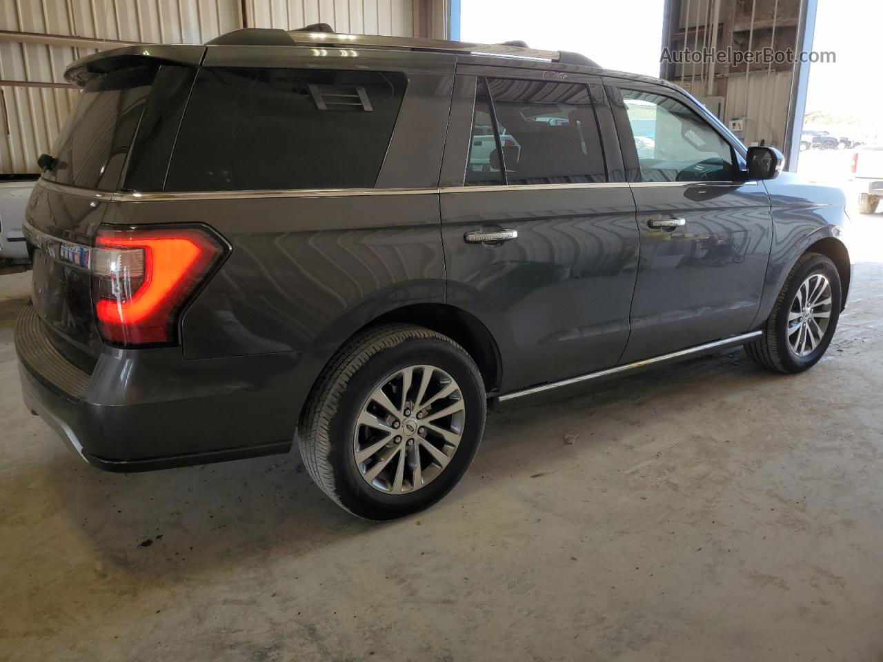 2018 Ford Expedition Limited Gray vin: 1FMJU1KT8JEA44625