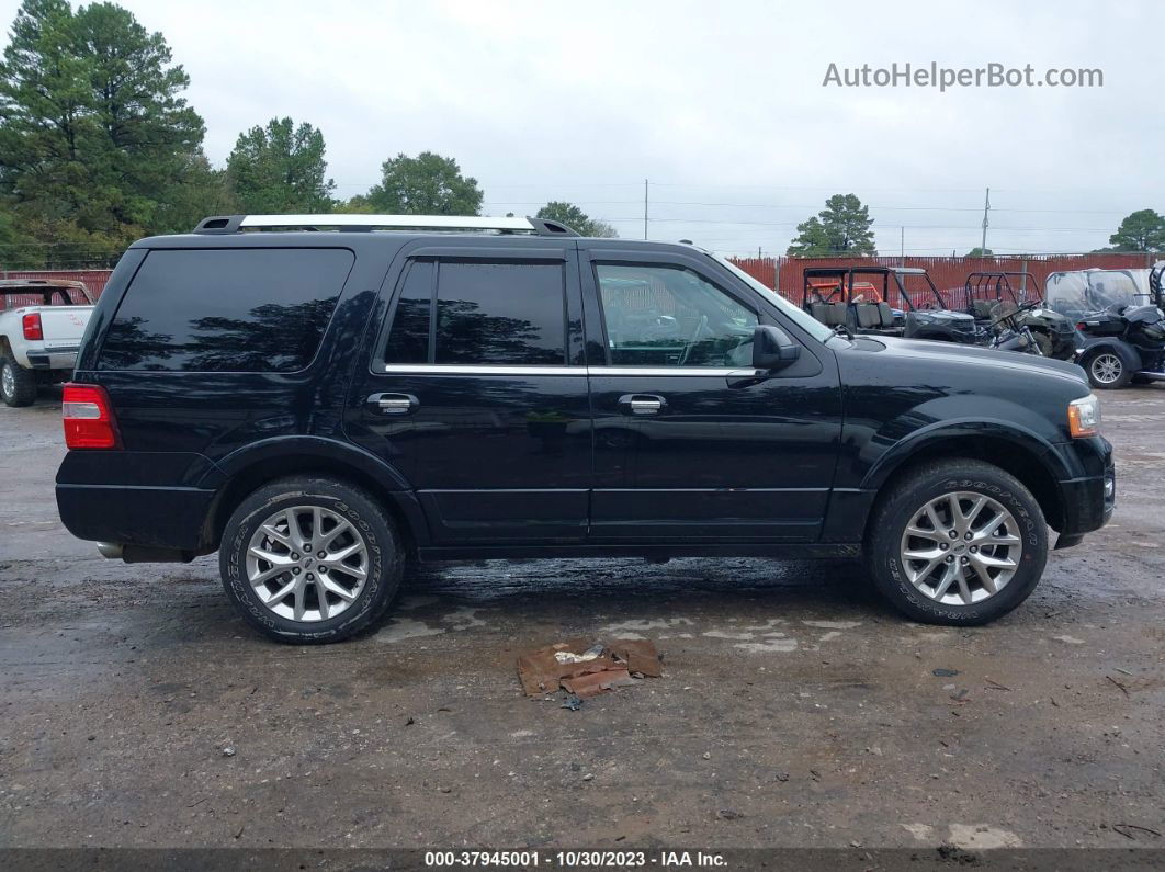 2016 Ford Expedition Limited Black vin: 1FMJU1KT9GEF26223