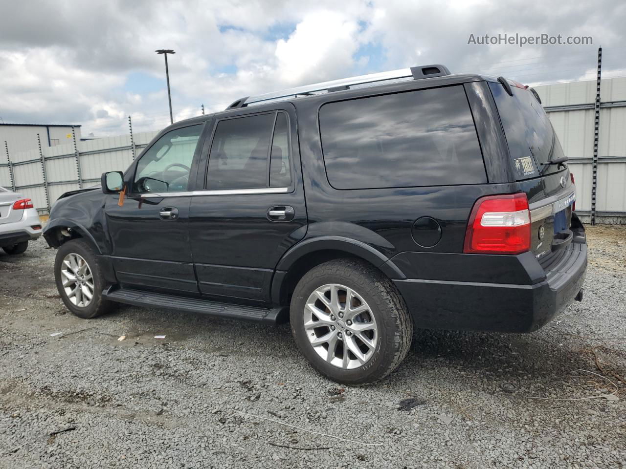 2016 Ford Expedition Limited Black vin: 1FMJU1KT9GEF31633