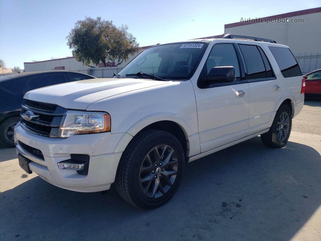 2017 Ford Expedition Limited White vin: 1FMJU1KT9HEA83735
