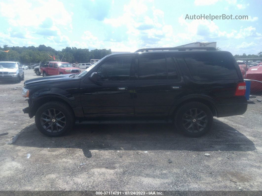 2017 Ford Expedition Limited Black vin: 1FMJU1KTXHEA22040