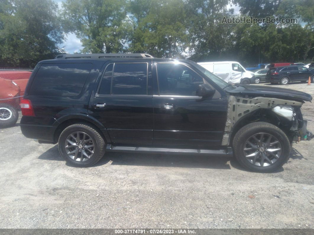 2017 Ford Expedition Limited Black vin: 1FMJU1KTXHEA22040