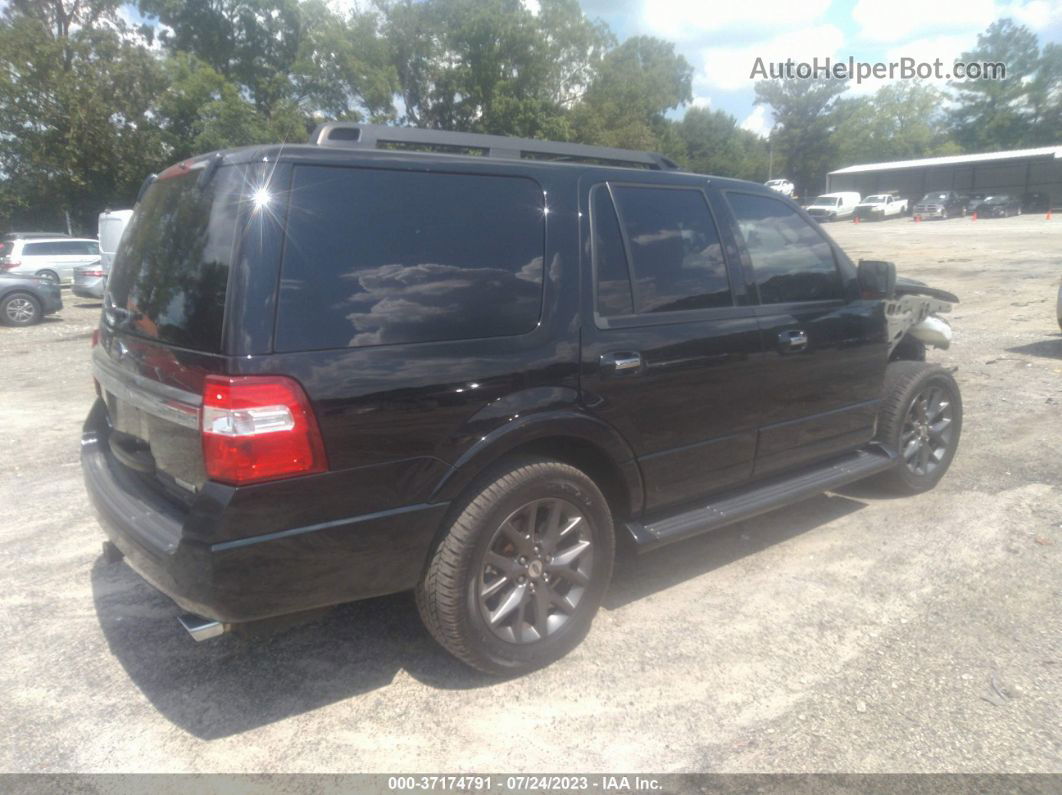 2017 Ford Expedition Limited Black vin: 1FMJU1KTXHEA22040