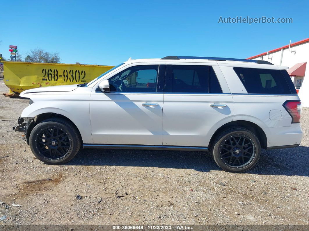 2018 Ford Expedition Limited White vin: 1FMJU1KTXJEA16860