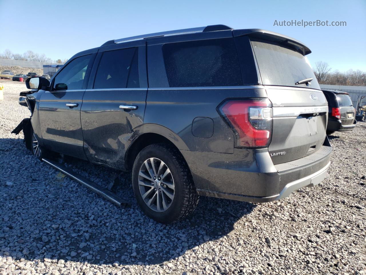 2018 Ford Expedition Limited Black vin: 1FMJU1KTXJEA65055