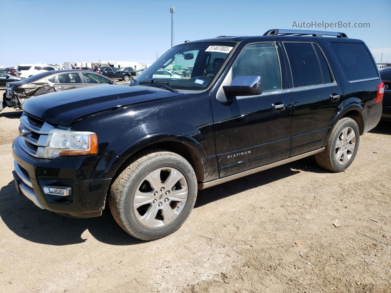 2016 Ford Expedition Platinum Black vin: 1FMJU1LT3GEF31268