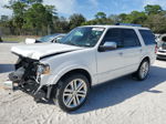 2016 Ford Expedition Platinum White vin: 1FMJU1LT4GEF07223