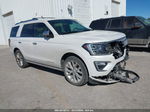 2018 Ford Expedition Platinum White vin: 1FMJU1LT5JEA66791