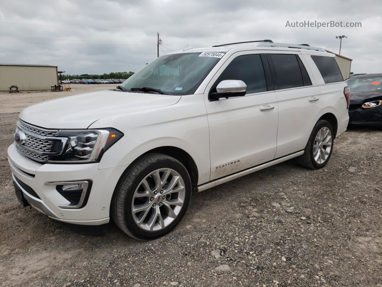 2018 Ford Expedition Platinum Белый vin: 1FMJU1LT7JEA04647