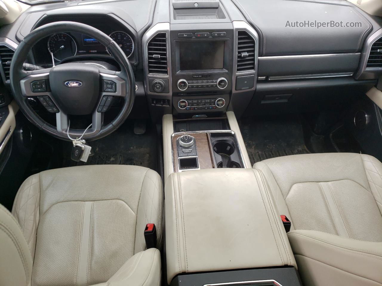 2018 Ford Expedition Platinum Белый vin: 1FMJU1LT7JEA04647