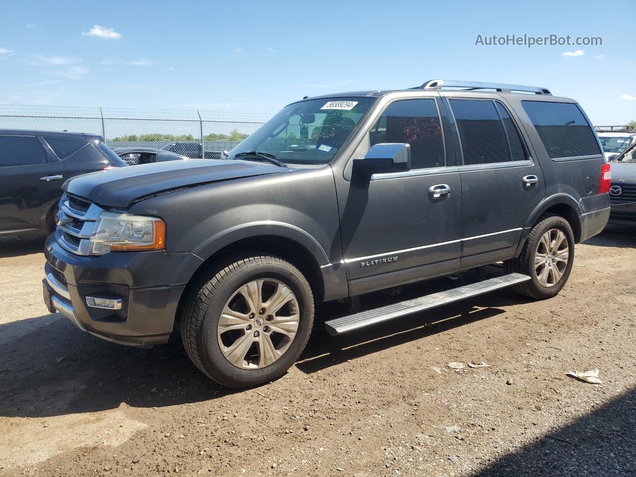 2018 Ford Expedition Platinum Charcoal vin: 1FMJU1LT8GEF20220