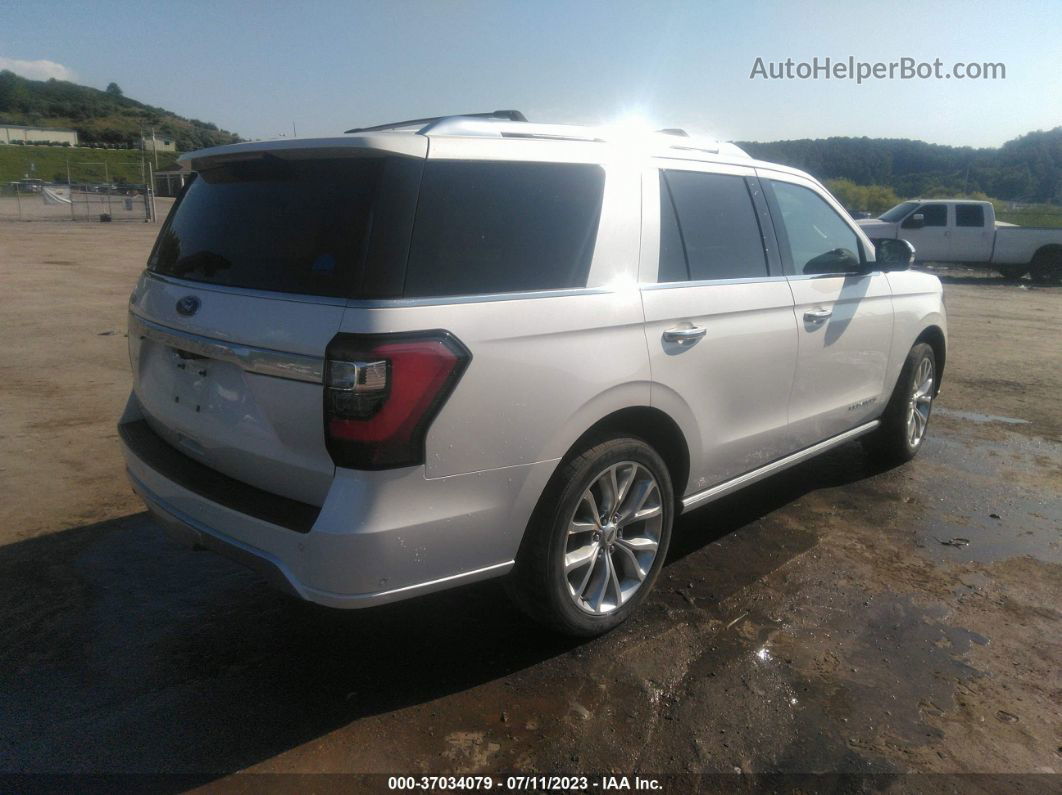 2018 Ford Expedition Platinum White vin: 1FMJU1MT2JEA06787