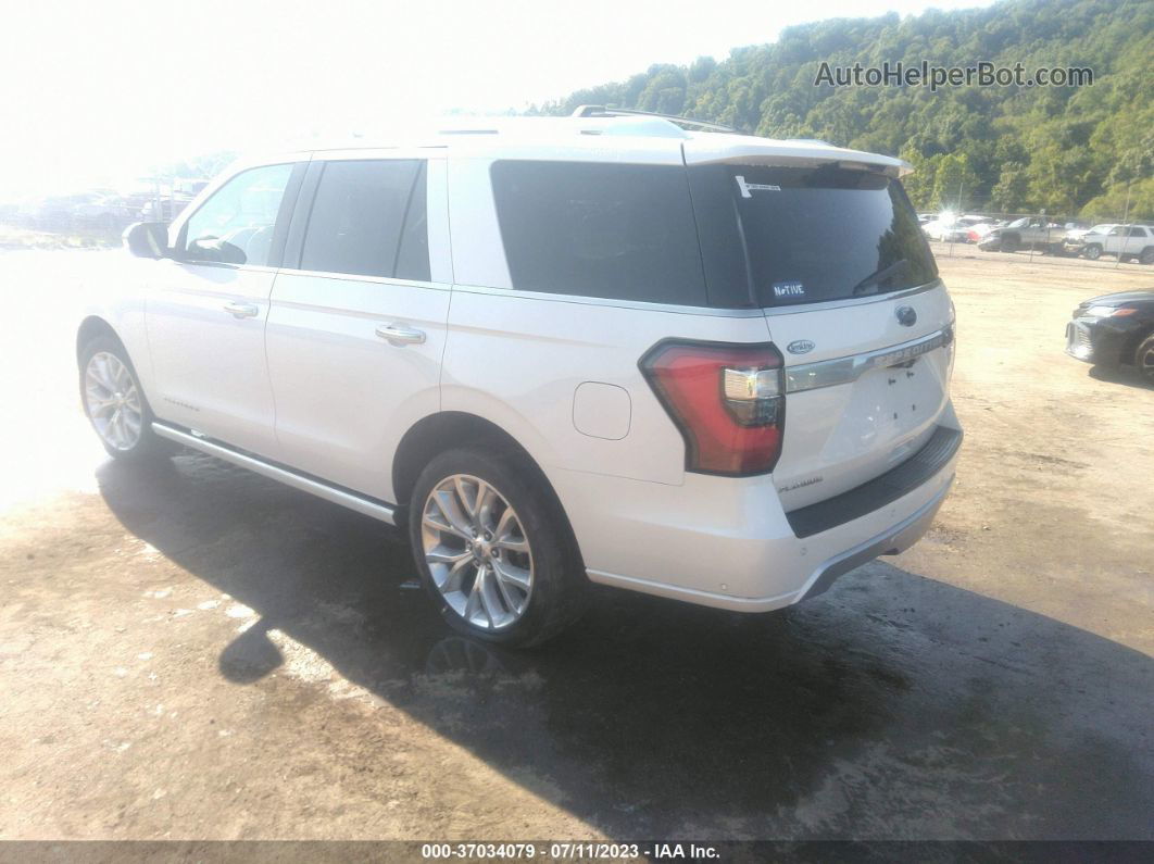 2018 Ford Expedition Platinum White vin: 1FMJU1MT2JEA06787