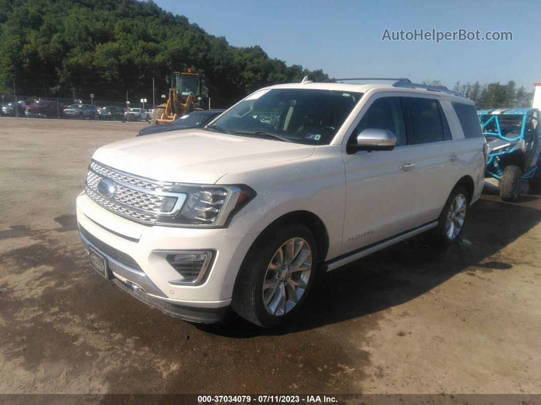 2018 Ford Expedition Platinum White vin: 1FMJU1MT2JEA06787