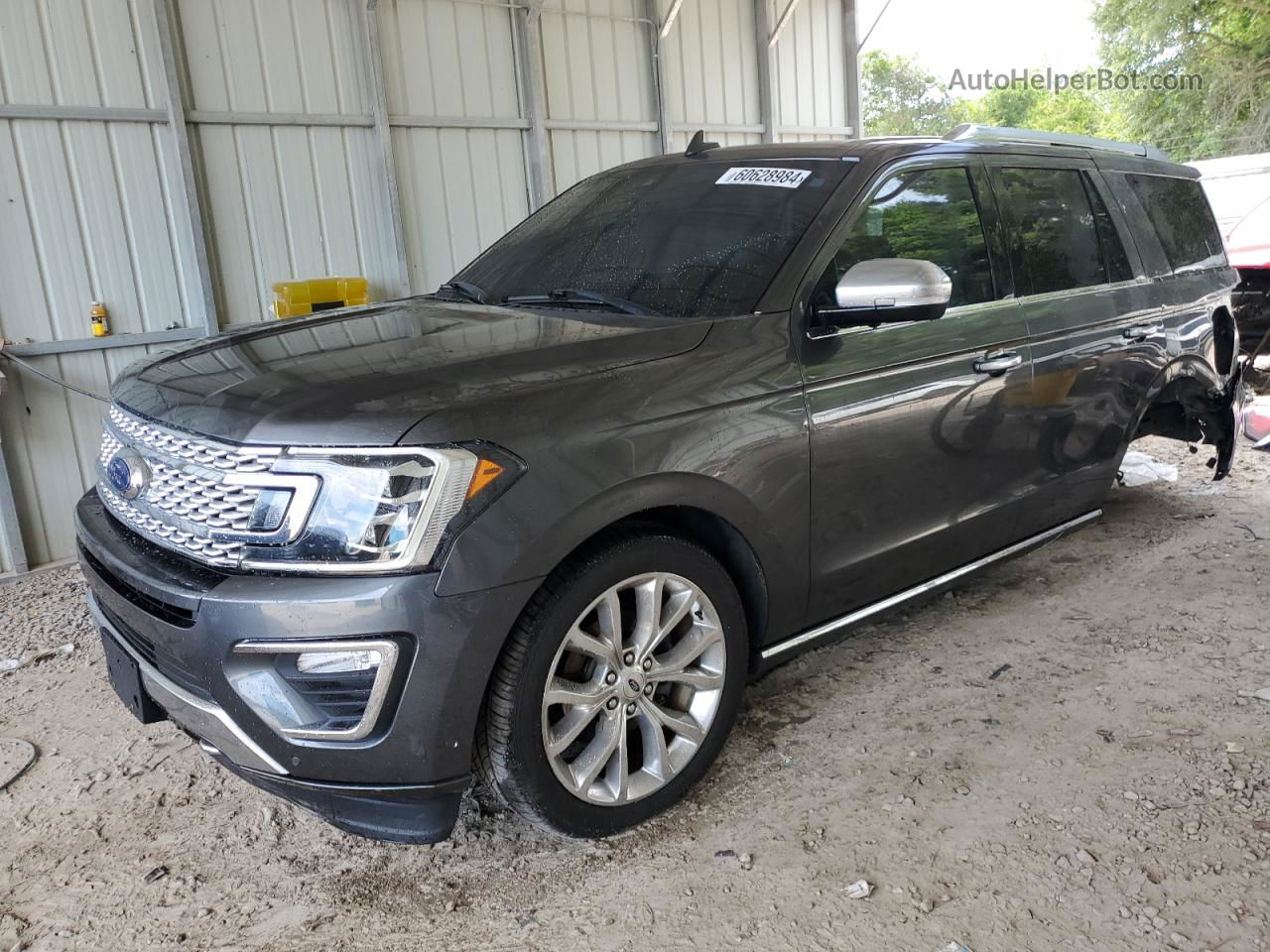 2018 Ford Expedition Platinum Gray vin: 1FMJU1MT3JEA31956