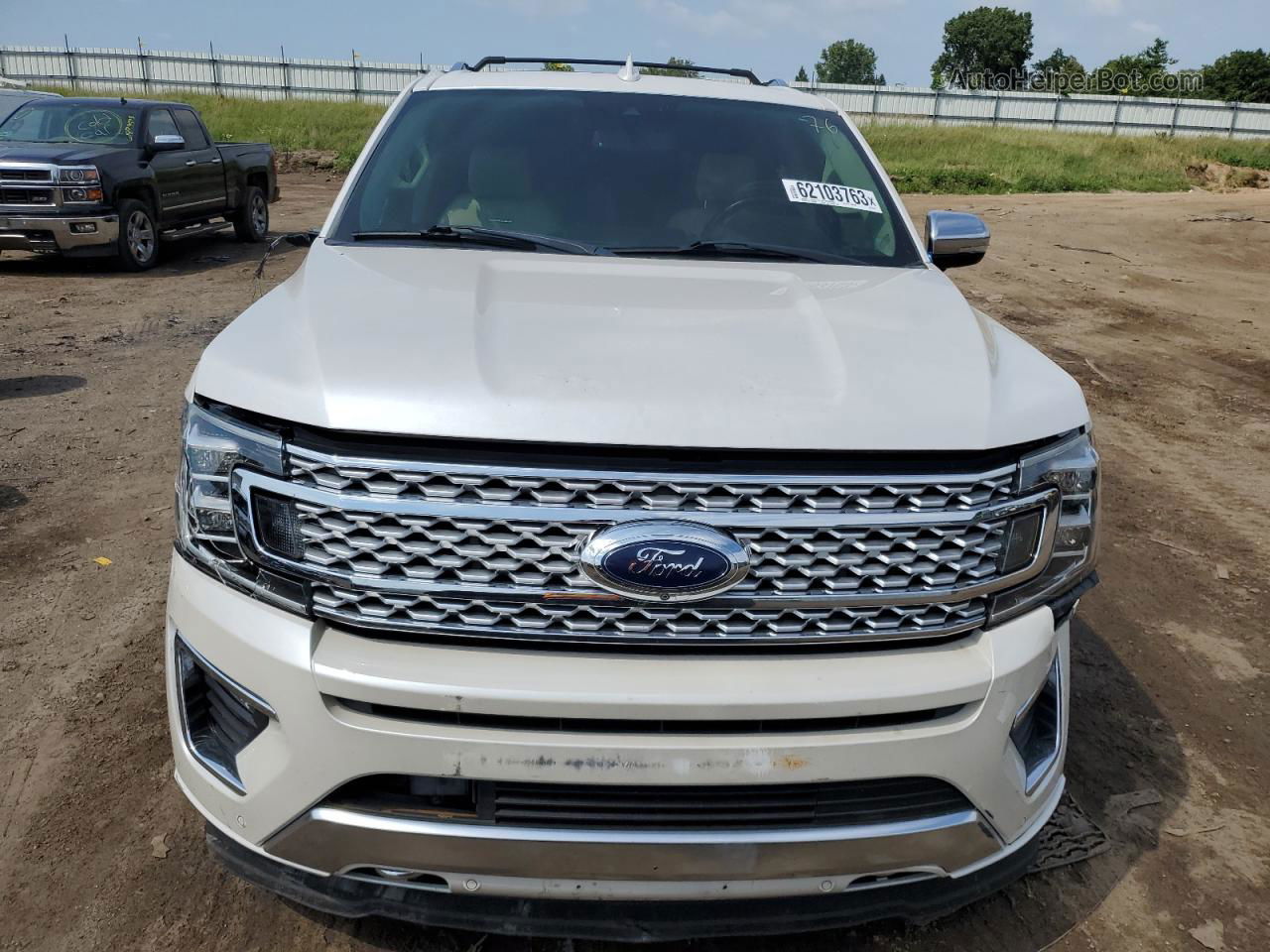 2018 Ford Expedition Platinum White vin: 1FMJU1MT5JEA07657