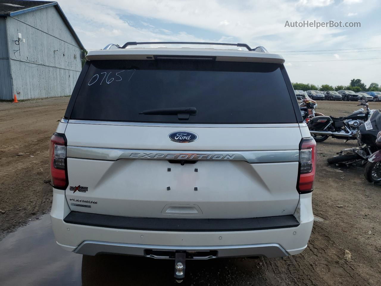 2018 Ford Expedition Platinum Белый vin: 1FMJU1MT5JEA07657