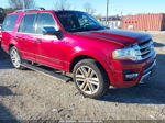 2016 Ford Expedition Platinum Red vin: 1FMJU1MT6GEF18092