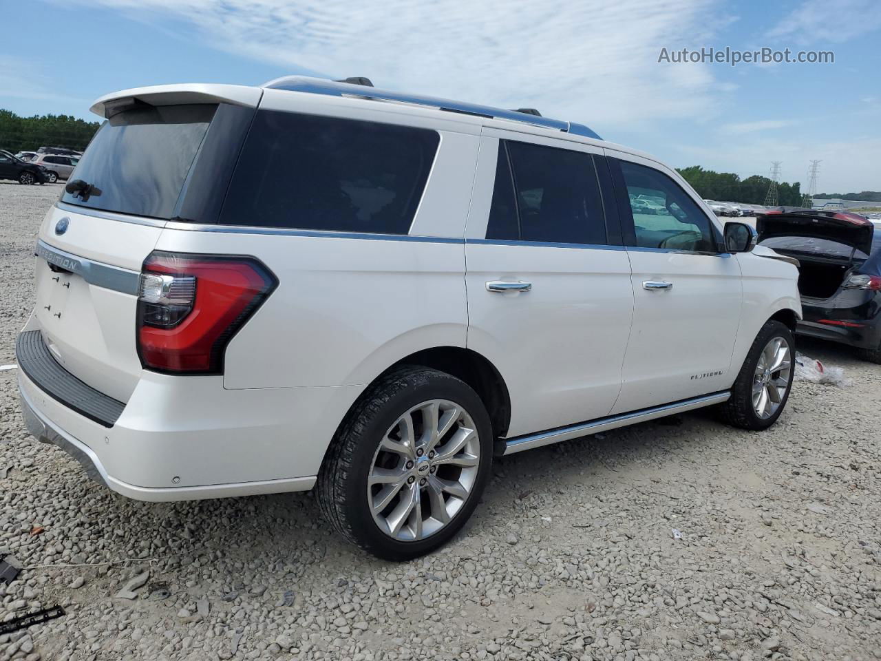 2018 Ford Expedition Platinum White vin: 1FMJU1MT6JEA03018