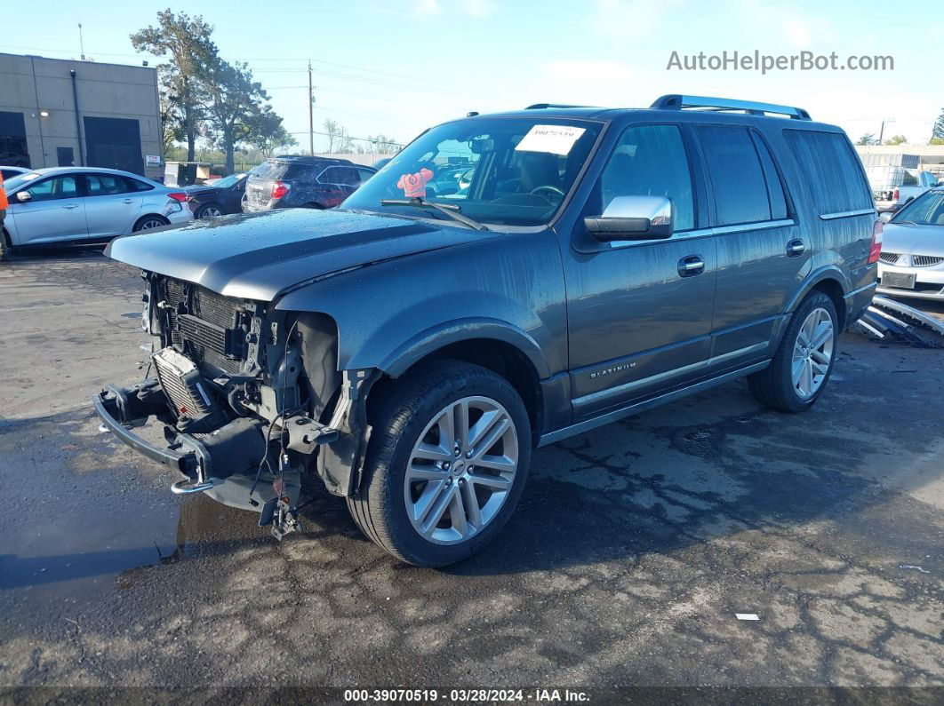 2017 Ford Expedition Platinum Gray vin: 1FMJU1MT7HEA60676