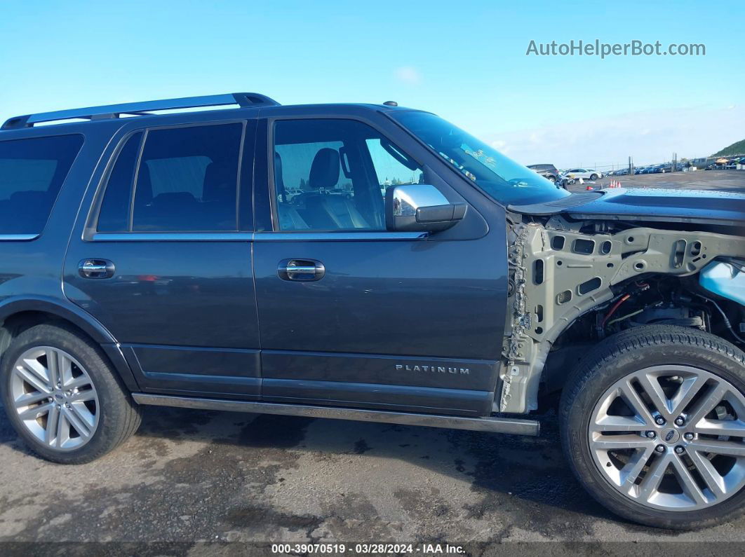 2017 Ford Expedition Platinum Gray vin: 1FMJU1MT7HEA60676