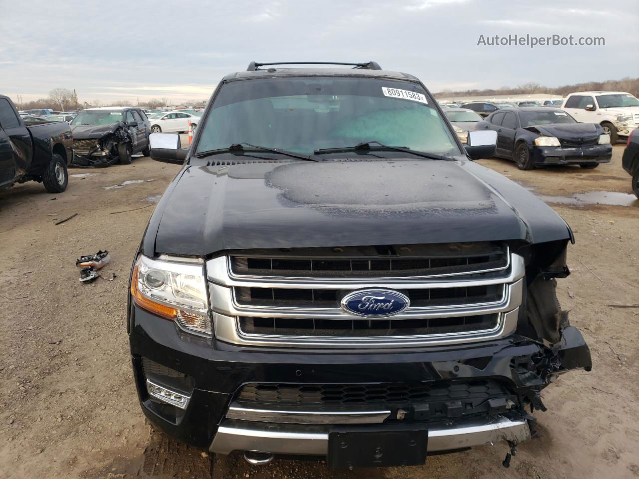 2016 Ford Expedition Platinum Black vin: 1FMJU1MT8GEF05389