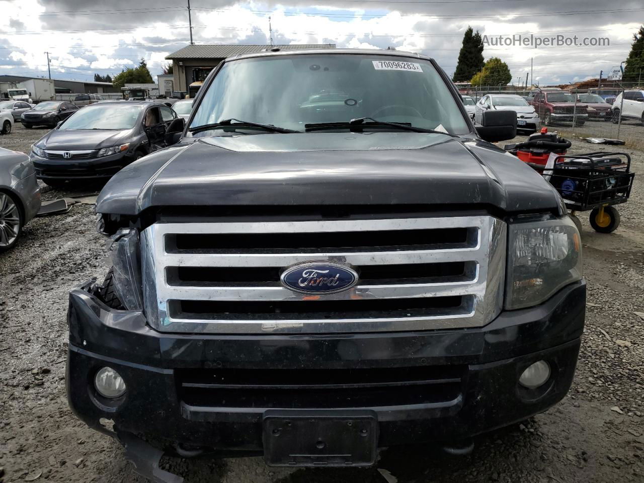 2012 Ford Expedition Limited Black vin: 1FMJU2A51CEF58098