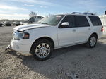 2012 Ford Expedition Limited White vin: 1FMJU2A52CEF13607