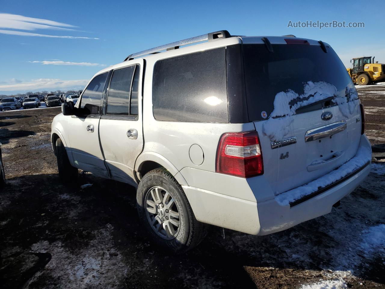 2012 Ford Expedition Limited White vin: 1FMJU2A52CEF33470