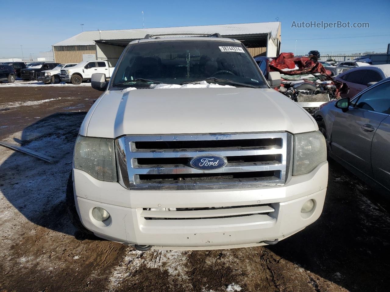2012 Ford Expedition Limited Белый vin: 1FMJU2A52CEF33470