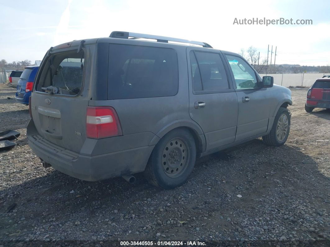 2012 Ford Expedition Limited Gray vin: 1FMJU2A53CEF20727