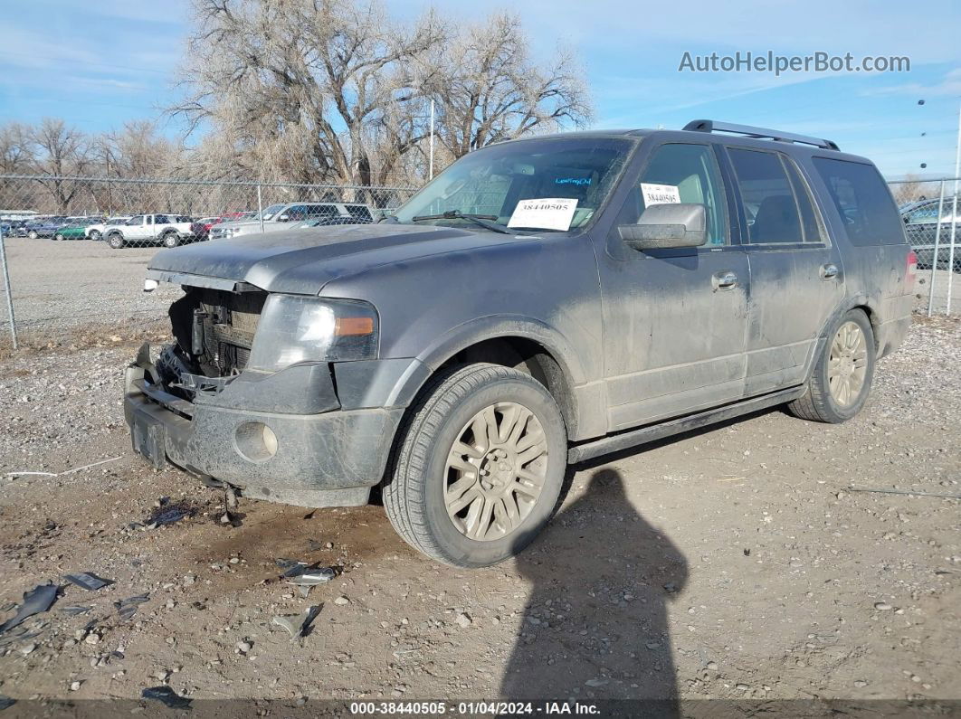 2012 Ford Expedition Limited Gray vin: 1FMJU2A53CEF20727