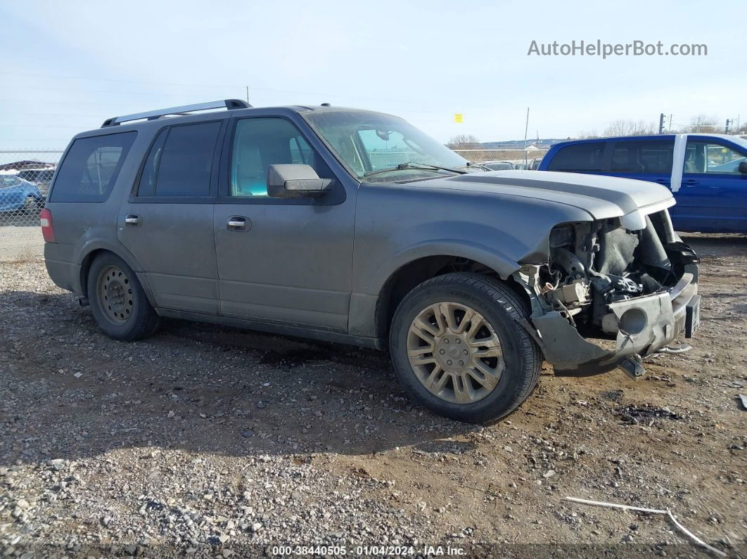 2012 Ford Expedition Limited Gray vin: 1FMJU2A53CEF20727