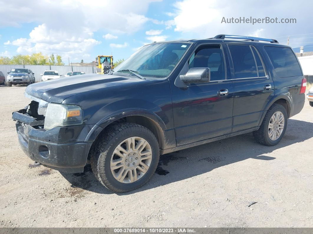 2012 Ford Expedition Limited Black vin: 1FMJU2A54CEF45443