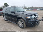 2012 Ford Expedition Limited Black vin: 1FMJU2A54CEF65370