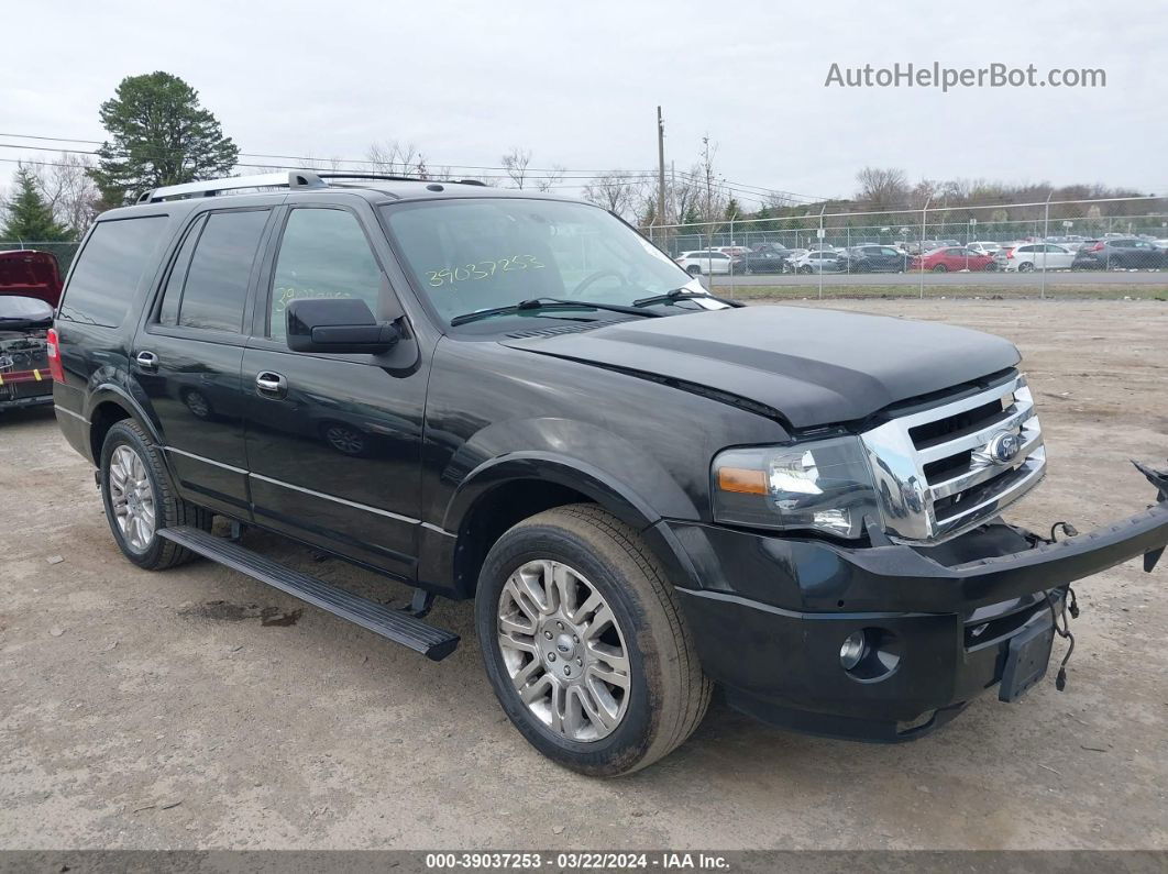 2012 Ford Expedition Limited Black vin: 1FMJU2A54CEF65370