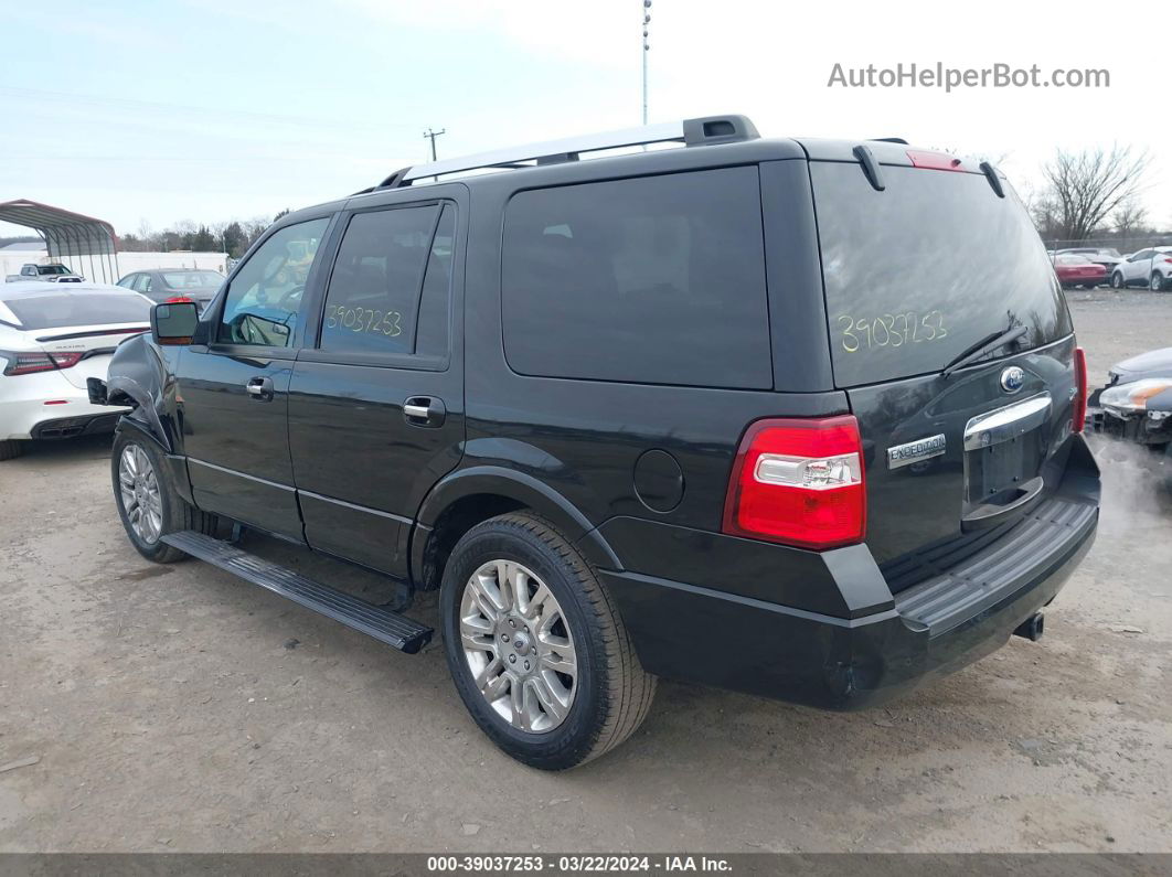 2012 Ford Expedition Limited Black vin: 1FMJU2A54CEF65370