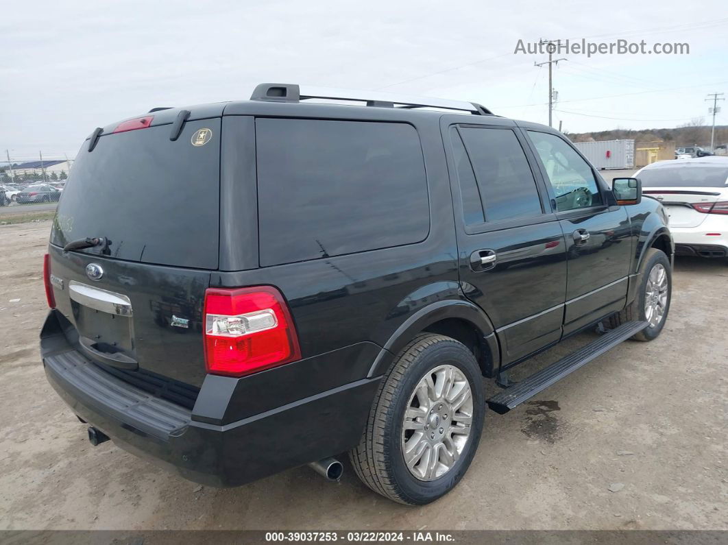 2012 Ford Expedition Limited Black vin: 1FMJU2A54CEF65370