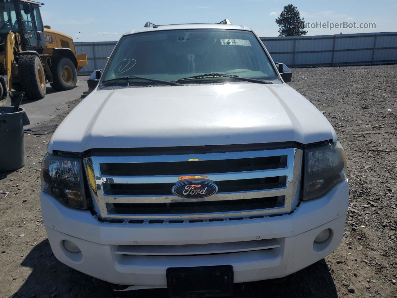 2012 Ford Expedition Limited White vin: 1FMJU2A55CEF41028