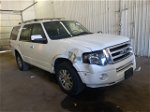 2012 Ford Expedition Limited White vin: 1FMJU2A56CEF40986