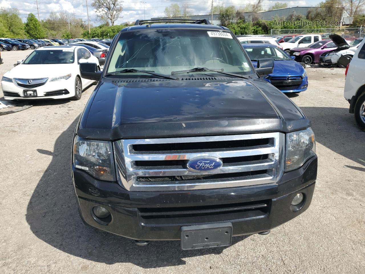 2012 Ford Expedition Limited Black vin: 1FMJU2A57CEF09987