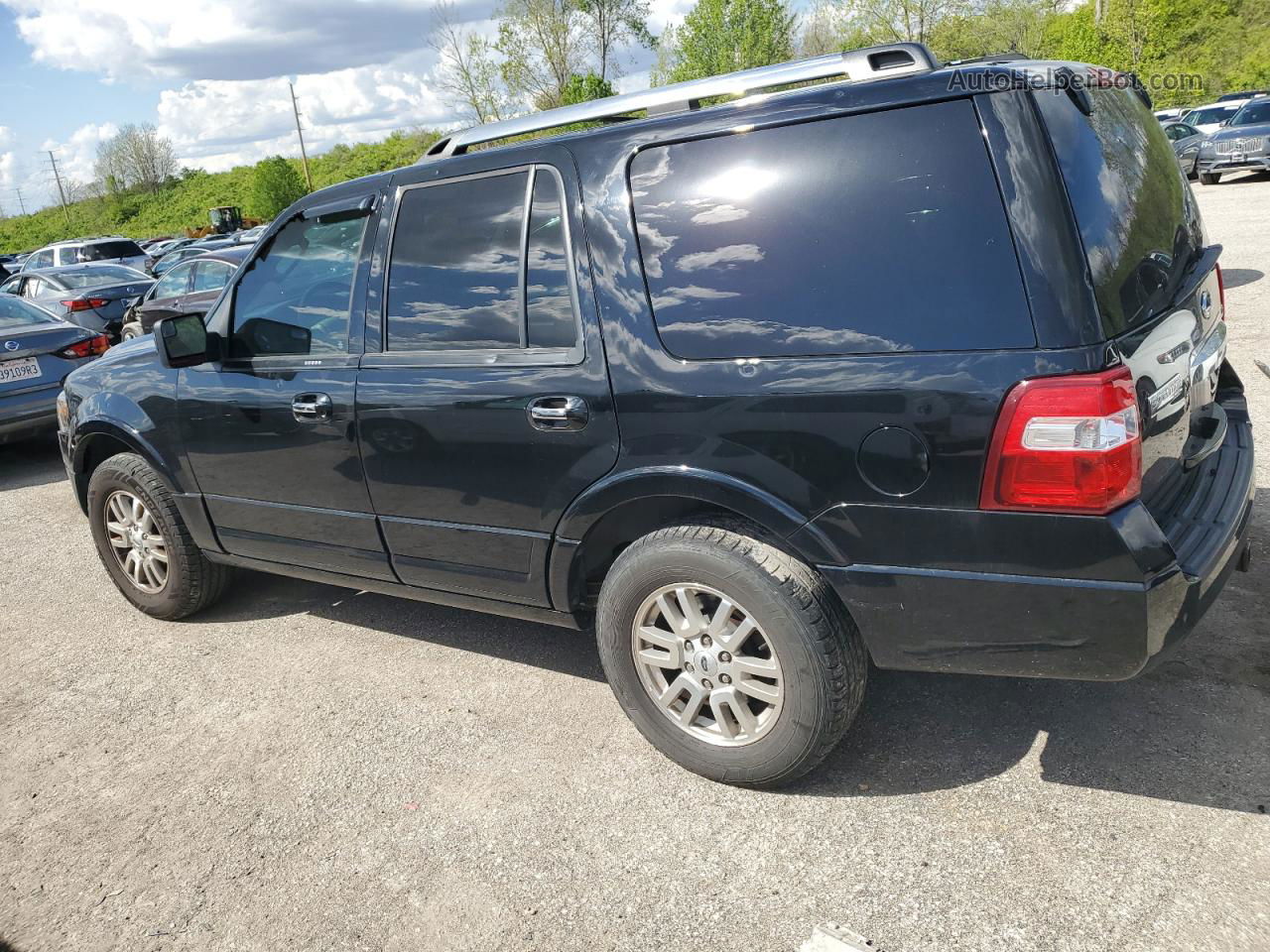 2012 Ford Expedition Limited Black vin: 1FMJU2A57CEF09987