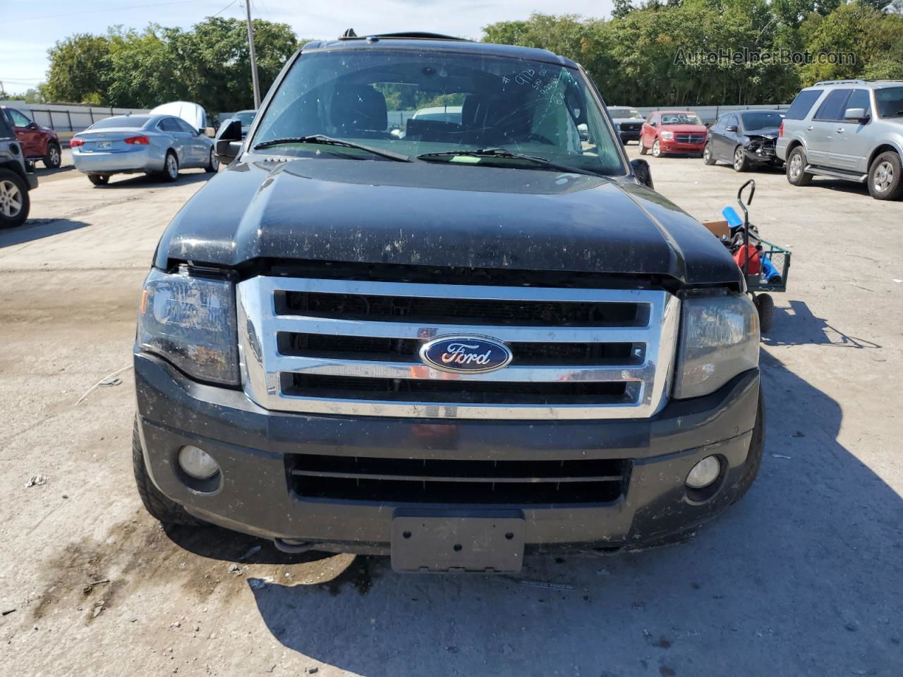 2012 Ford Expedition Limited Black vin: 1FMJU2A58CEF54372