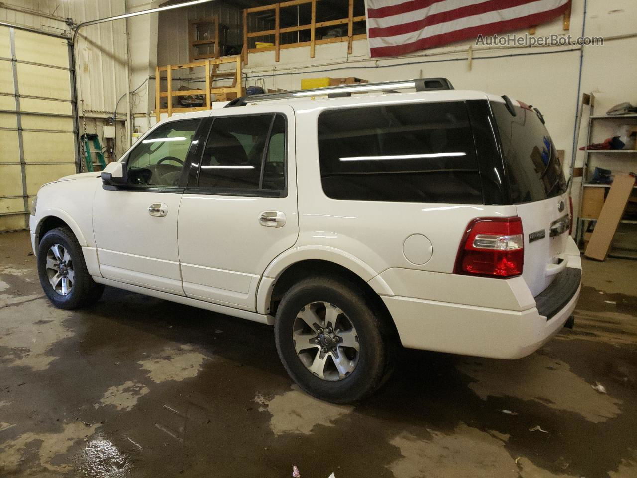 2012 Ford Expedition Limited White vin: 1FMJU2A59CEF09151