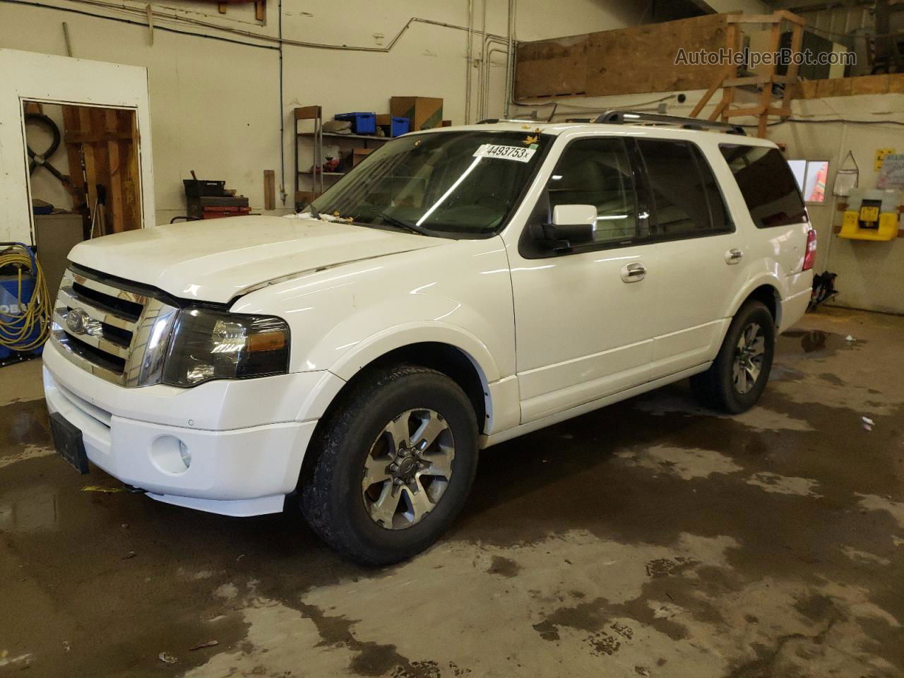 2012 Ford Expedition Limited White vin: 1FMJU2A59CEF09151