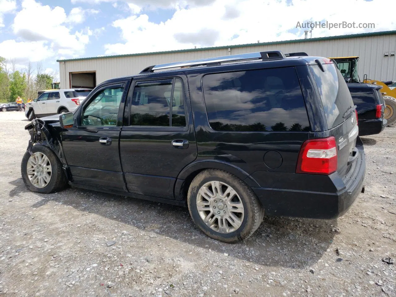 2012 Ford Expedition Limited Black vin: 1FMJU2A59CEF57457