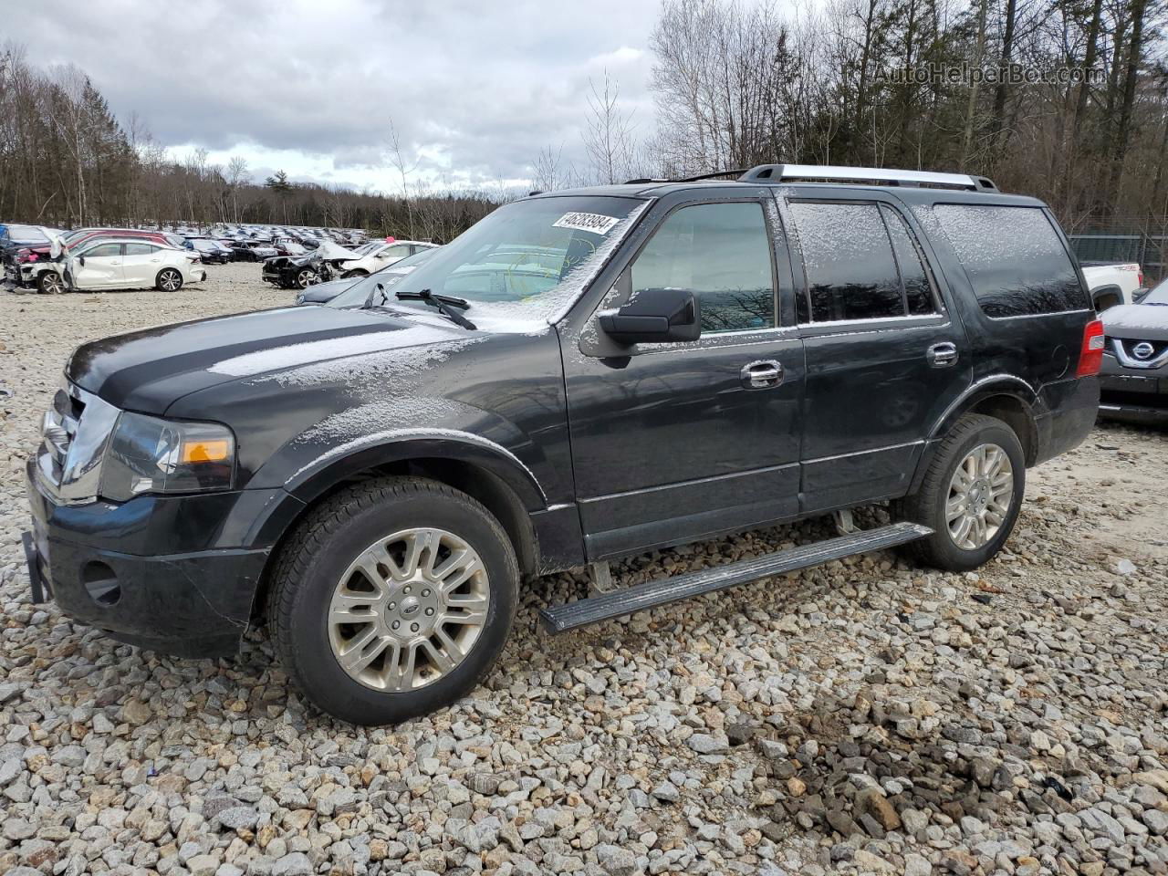 2012 Ford Expedition Limited Black vin: 1FMJU2A59CEF63548